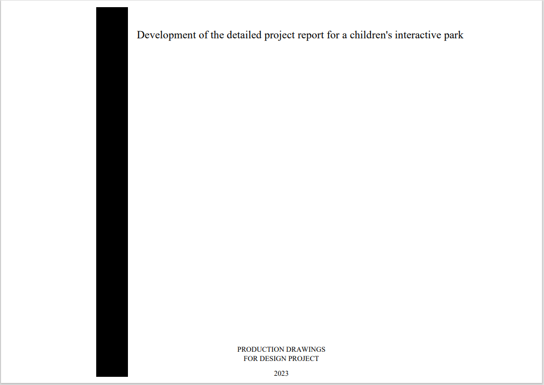 Interactive park project 1